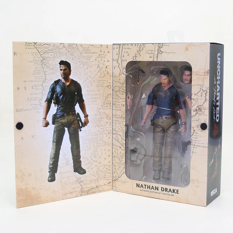 15 см NECA Uncharted 4 A tief's end Nathan Drake ПВХ фигурка модель игрушки|Игровые фигурки и