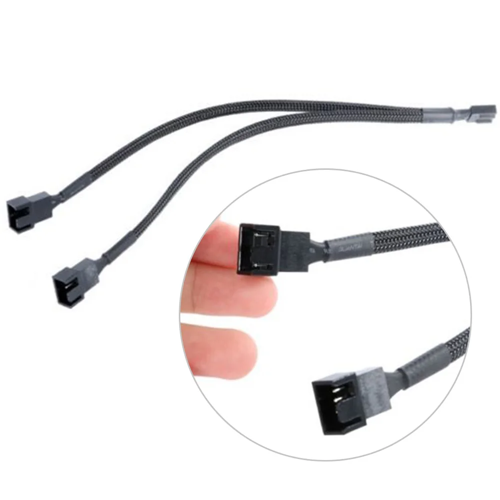 Компьютерные подключенные Провода кабели 30 см 3/4 Pin PWM для двойной мощности с ШИМ