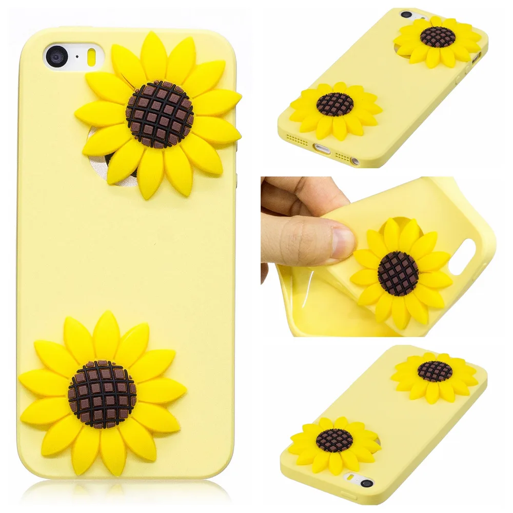 Модный милый чехол для iphone 5 5S Мягкая силиконовая задняя крышка с логотипом из ТПУ