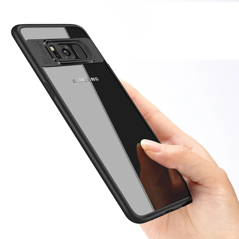 silicone Clear case For samsung galaxy J5 2017 cover PC Hard Full A5 A7 J7 2016 Back bag phone |