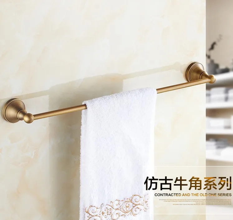 2016 аксессуары для ванной комнаты латунный материал винтажная двойная стойка