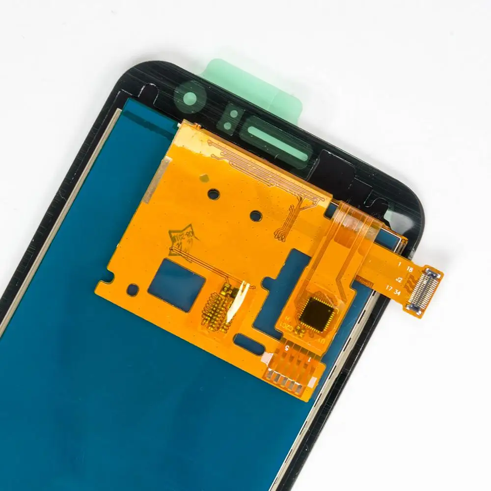 10 шт./лот яркость регулируется для Samsung Galaxy J1 2016 J120 J120F OEM дисплей AAA сенсорный экран