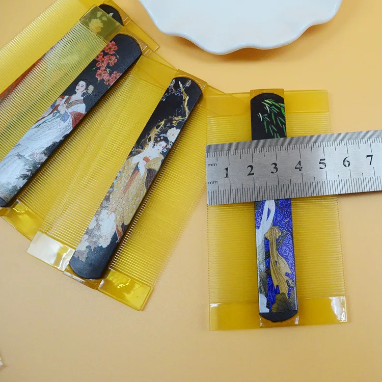 1 шт. новая стойка-хит продаж пластиковая двухсторонняя расческа-гребень со вшей