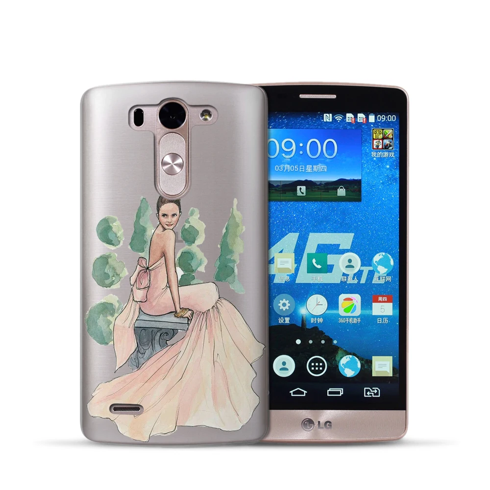 Милый Модный чехол для девочек LG Q6 G6 X Power 2 K8 K10 2017 XScreen G4 G5 Q8 K7 телефона s Etui чехлы