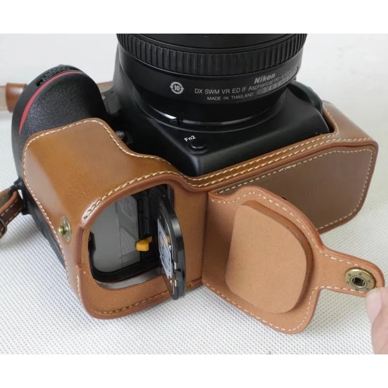Новый заводской роскошный винтажный Чехол для видеокамеры сумка Nikon D7500 чехол