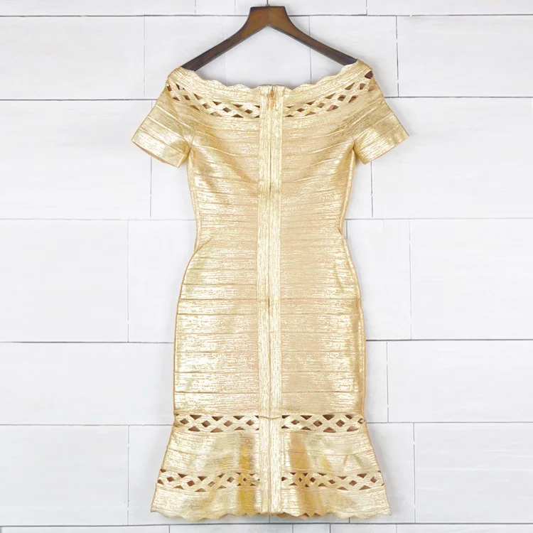summer dress new arrival high quality women Slash neck bandage Above Knee Mini party Dress Wholesale B80 | Женская одежда