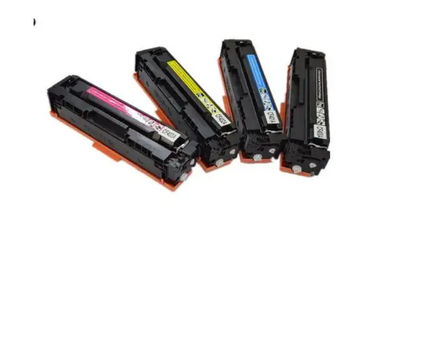 4 шт./компл. совместимый цветной тонер CF400X/CF401X/CF402X/CF403X для HP color LaserJet Pro M252n/MFP M277n