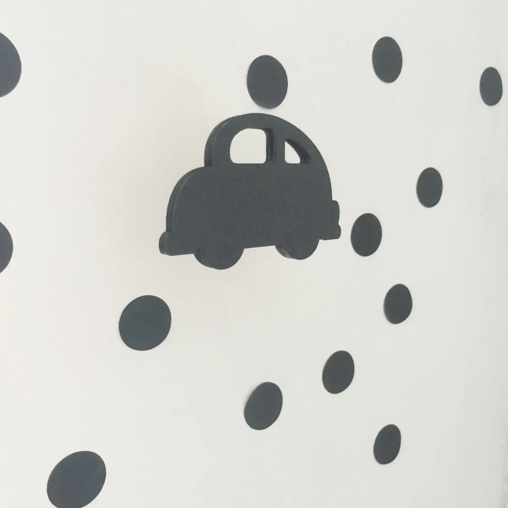 2020 Ins милый автомобиль деревянный крючок для детской комнаты украшение стен