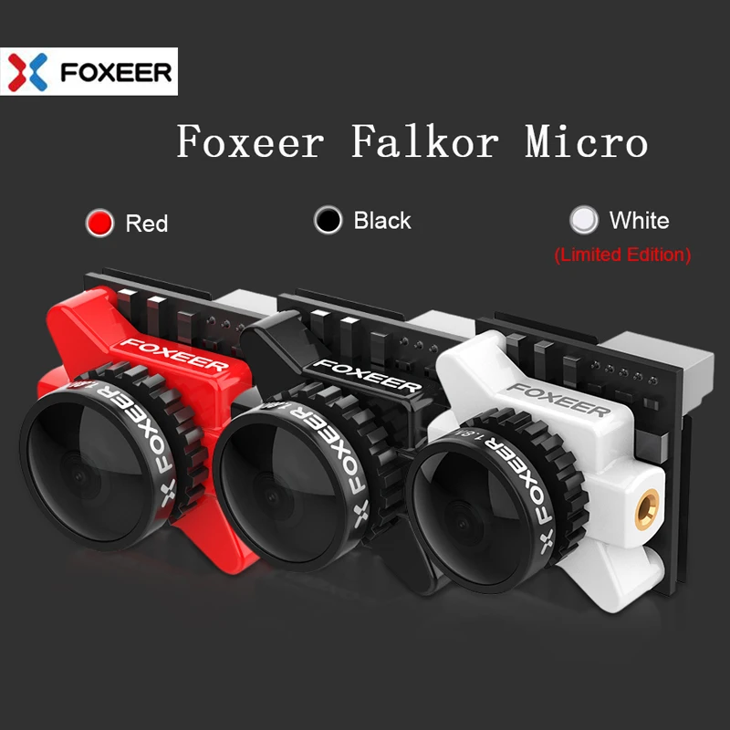 FOXEER Aokfly Micro Falkor FPV камера 1 8 мм CMOS 1/3 1200TVL 4:3/16:9 PAL/NTSC переключаемая G WDR OSD 5 5g | Отзывы и видеообзор -32975287866