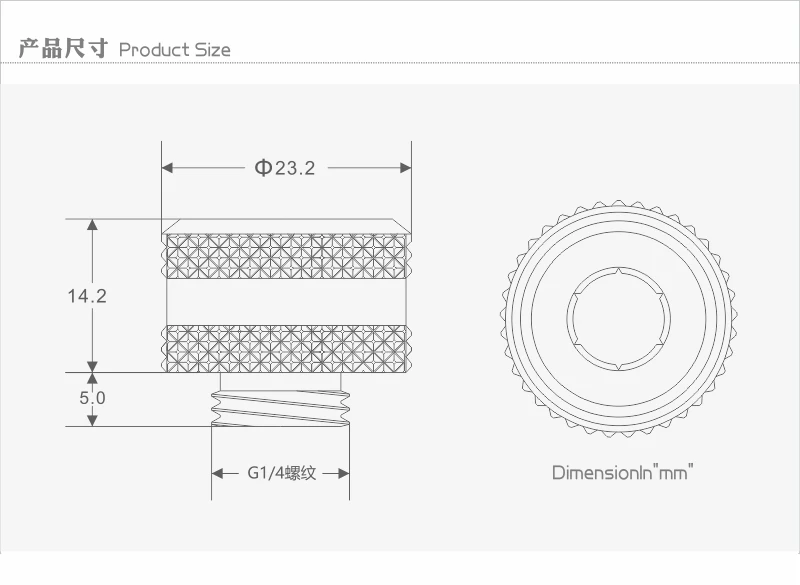 4 шт./лот Bykski анти падение OD14mm жесткий petg трубка из ПММА ручной компрессионные фитинги белый, черный, золотой, красный, серебристый B-FTHTJ-L14