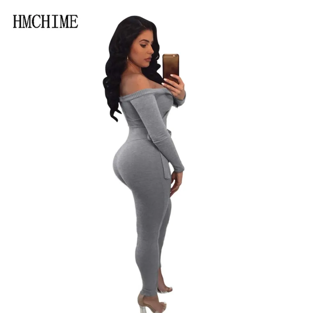 Повязку с плеча Для женщин комбинезон глубоким v-образным вырезом женские боди