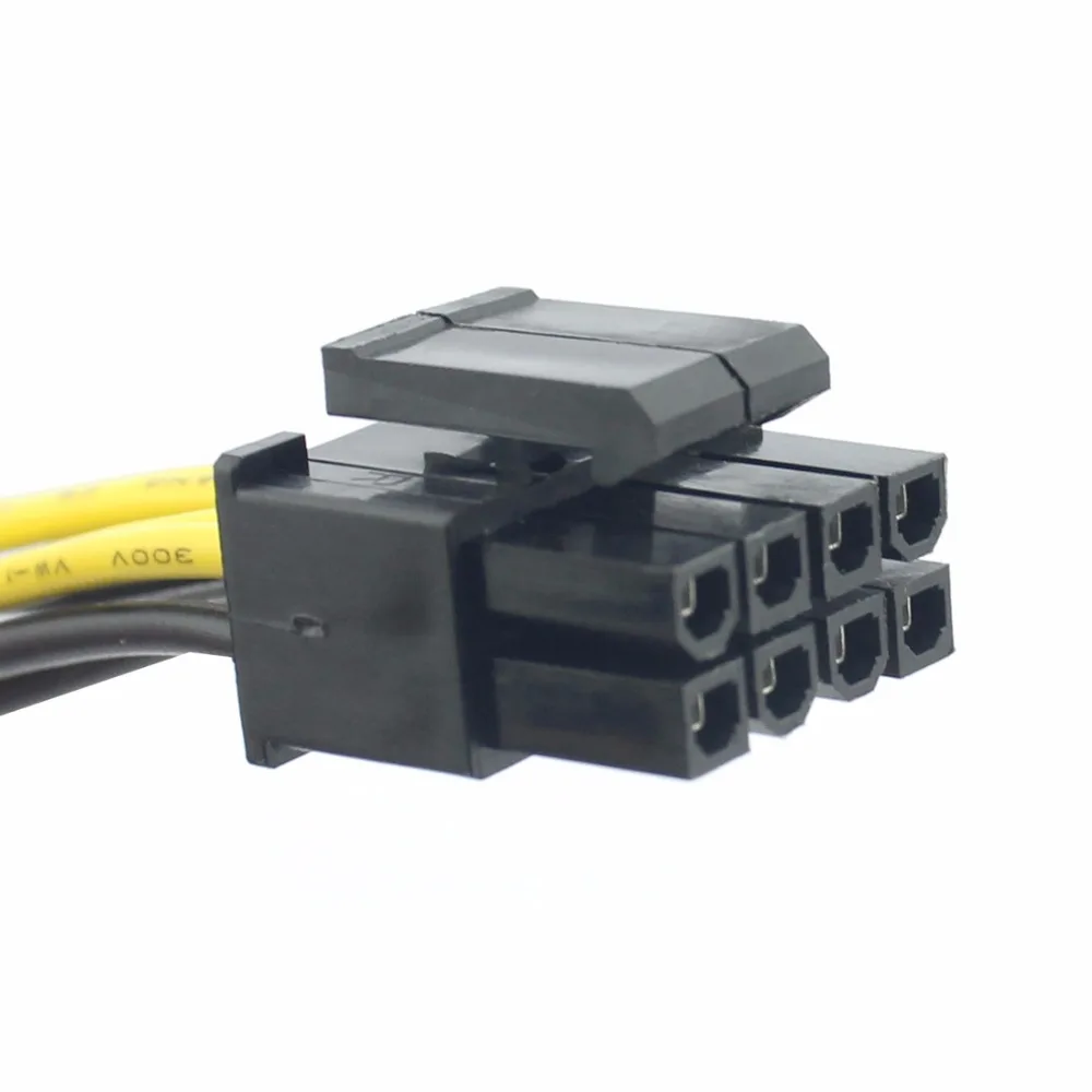 USB кабель питания для ПК 2 порта 4P + 4p 20 см|cable extender|4 pin cpucable power |