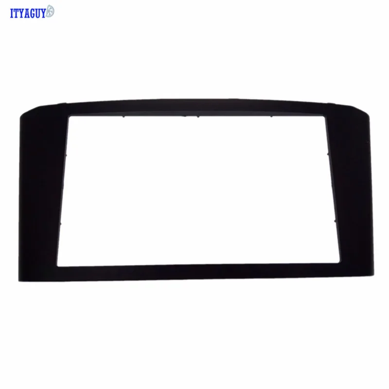Двойной 2 Din фасции подходит для Toyota Avensis 2002-2008 facia Радио DVD стерео CD панель приборная панель комплект отделка лицевая, приборная панель рамка