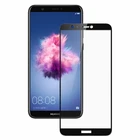 Закаленное стекло 9H с полным покрытием для Huawei P Smart с двумя SIM-картами, защита экрана PSmart FIG-LX1, защитное стекло 2.5D, пленка для экрана