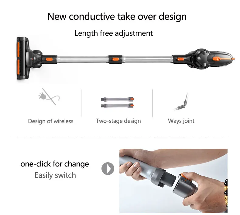 Molisu Портативный дом ручной пылесос тихий пылесборника Главная Род Пылесосы