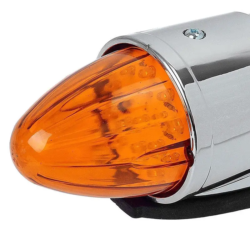KEYECU 5x17 LED Янтарная Хромовая торпеда с кабиной габаритный зазор крыша ходовая