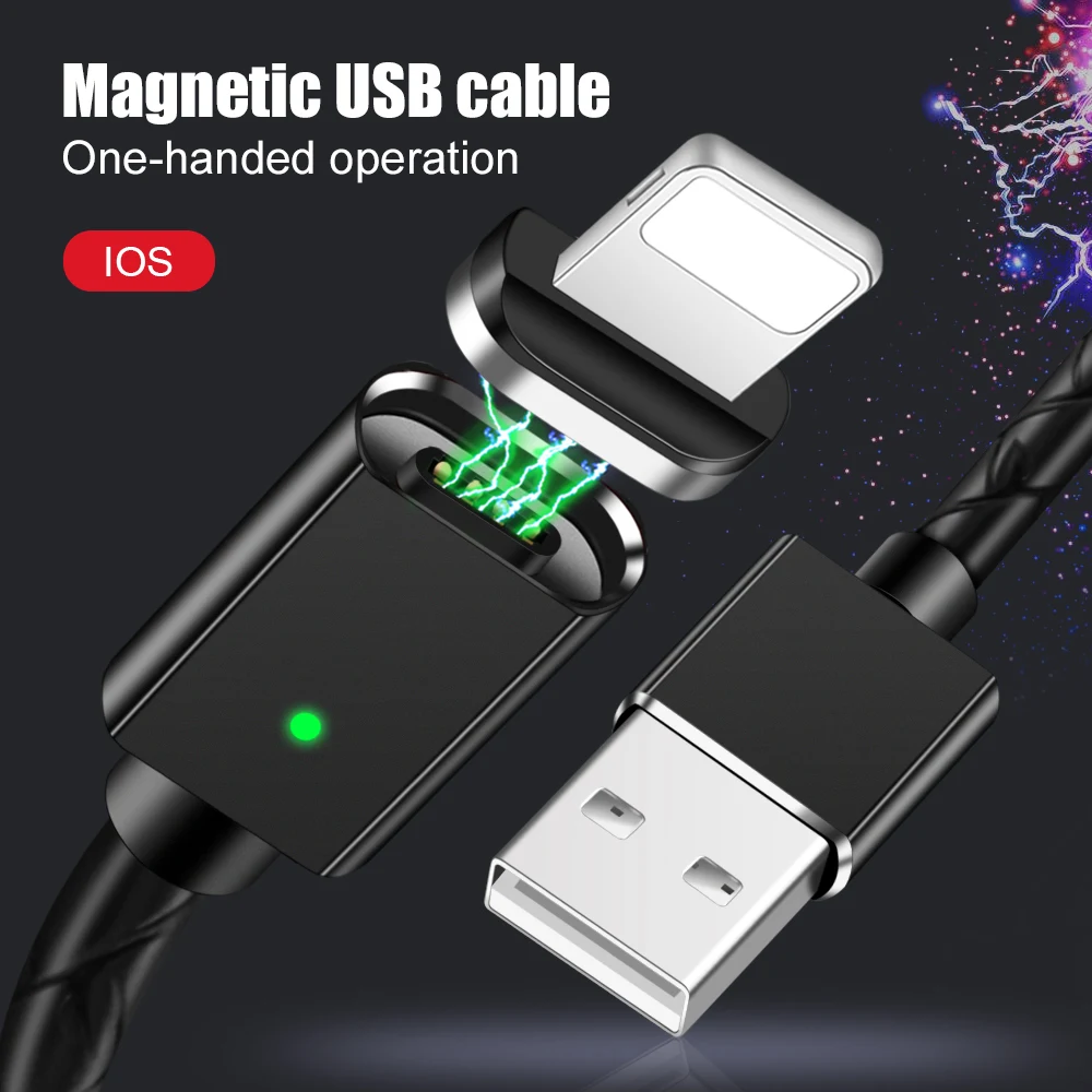 Олаф Магнитный кабель микро usb 8 pin Тип C USB зарядный для передачи данных iphone samsung 3A