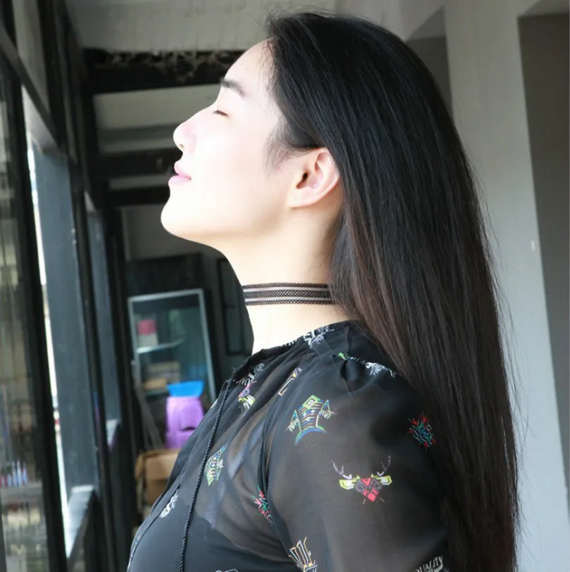 Женское Ожерелье в богемном стиле простая кружевная волнистая прозрачная