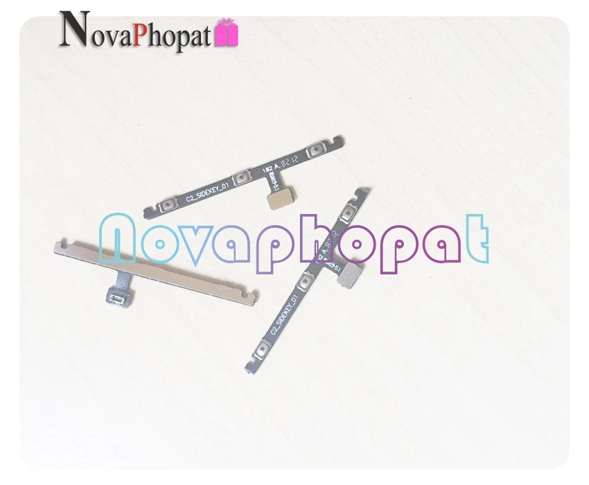

Novaphopat Power on off Volume up down Switch Key Button flex cable For Nokia 5.1 Replacement + tracking