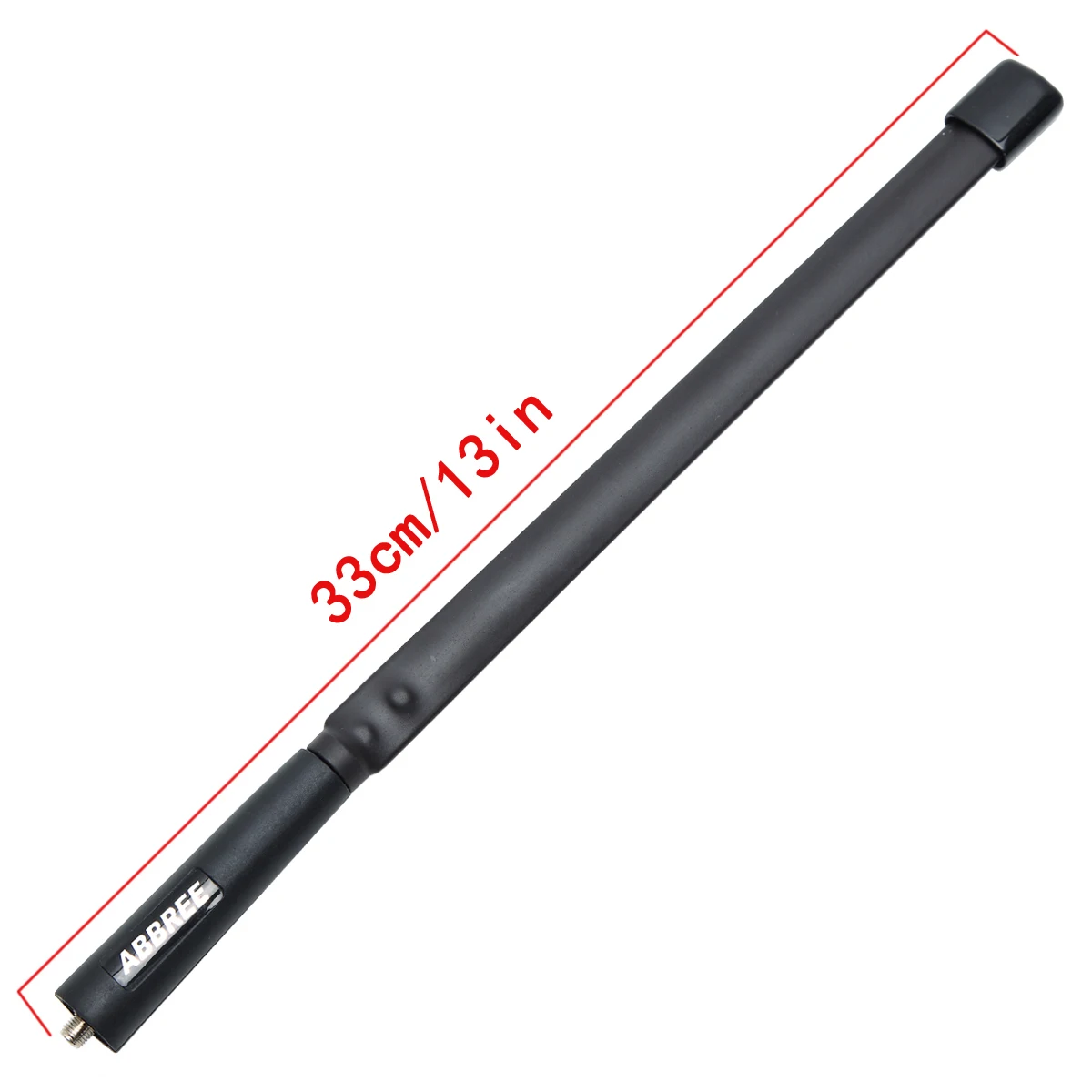 33cm length antenna ABBREE складной армейский Тактический SMA-VHF Любительская рация двойного диапазона антенны для иди и болтай Walkie Talkie Baofeng UV-82 UV-5R BF-888S CB Ham радио - Цвет: 33cm length antenna