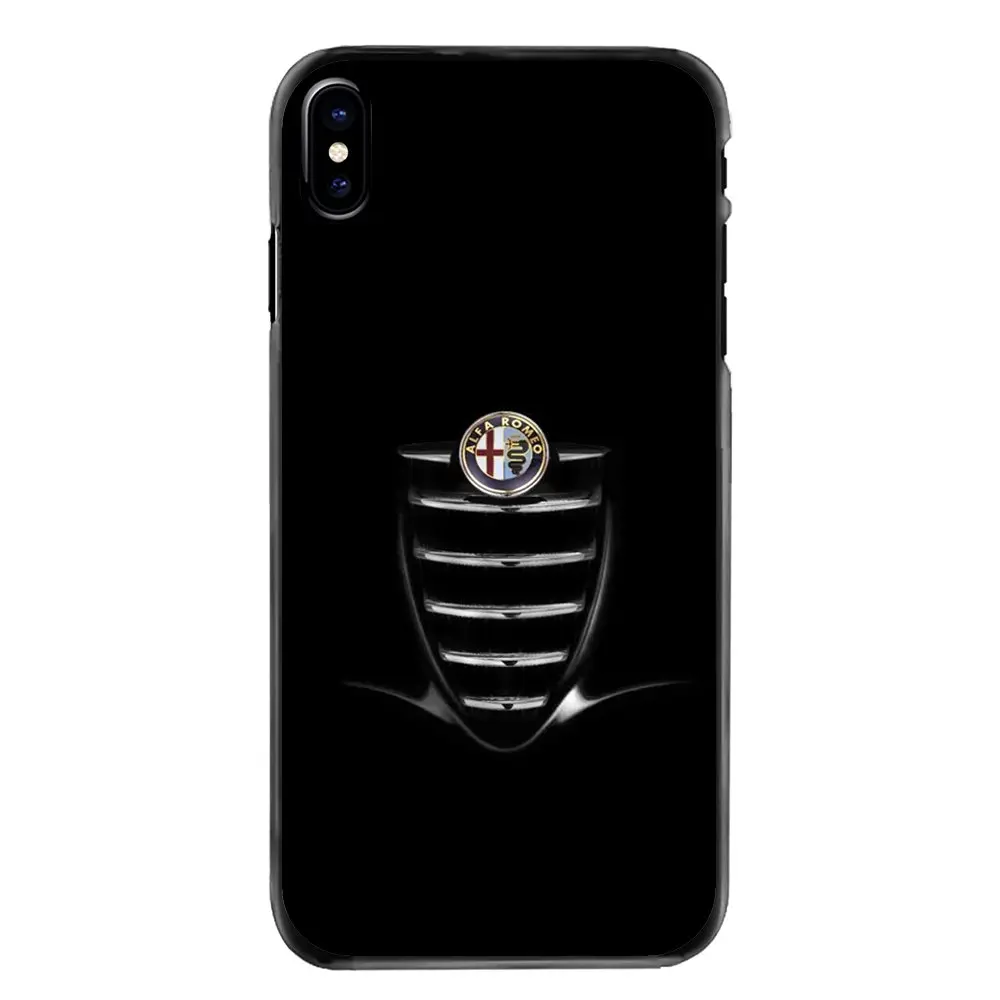 Интимные аксессуары телефон в виде ракушки крышка суперкар для Alfa Romeo Логотип Iphone