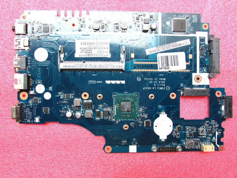 Материнская плата для ноутбука Acer aspire E1 510 2500 Z5WE3 LA A621P N2820 CPU DDR3|Материнские платы| |