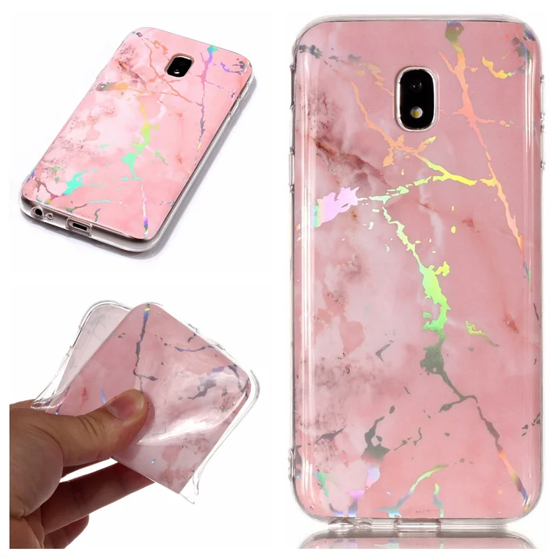 Чехол для Samsung Galaxy J3 J330F J5 J530F J7 J730F 2017 задняя крышка чехол мраморный узор