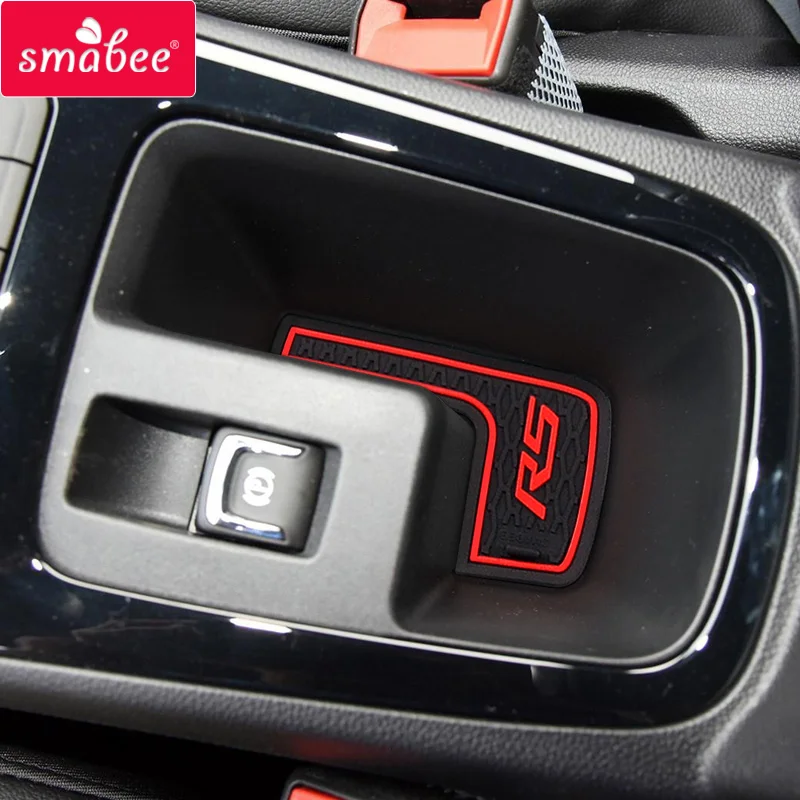 Нескользящие коврики Smabee с прорезями для ворот резиновые подстаканники Chevrolet Cruze