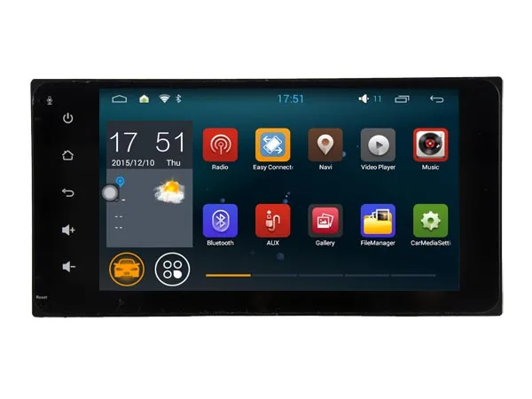 Android 5.1.1 Аудио dvd-плеер АВТОМОБИЛЯ ДЛЯ TOYOTA RAV4/COROLLA/VIOS/HILUX gps Мультимедиа головное