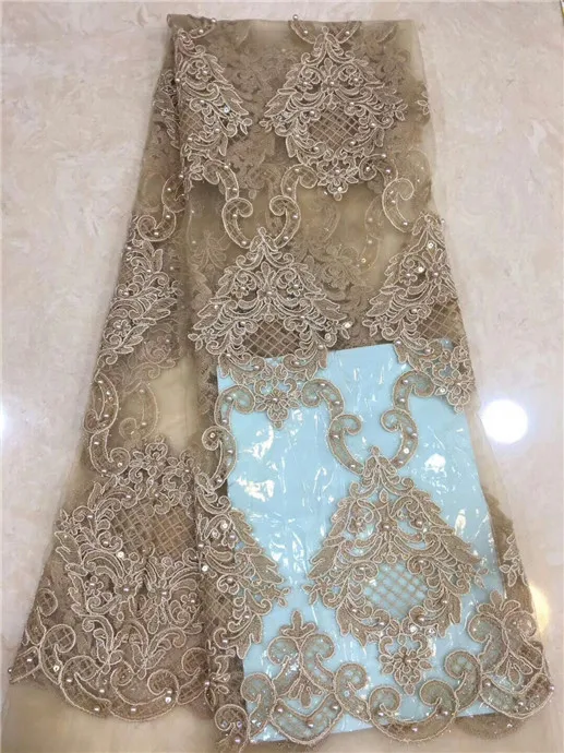 Новый дизайн африканская французская кружевная ткань высокого качества