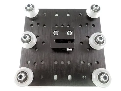 Reprap 3D Printer CNC C-Beam Gantry Plate - XLarge set v-wheel +TR8*8 anti backlash nut kit | Компьютеры и офис