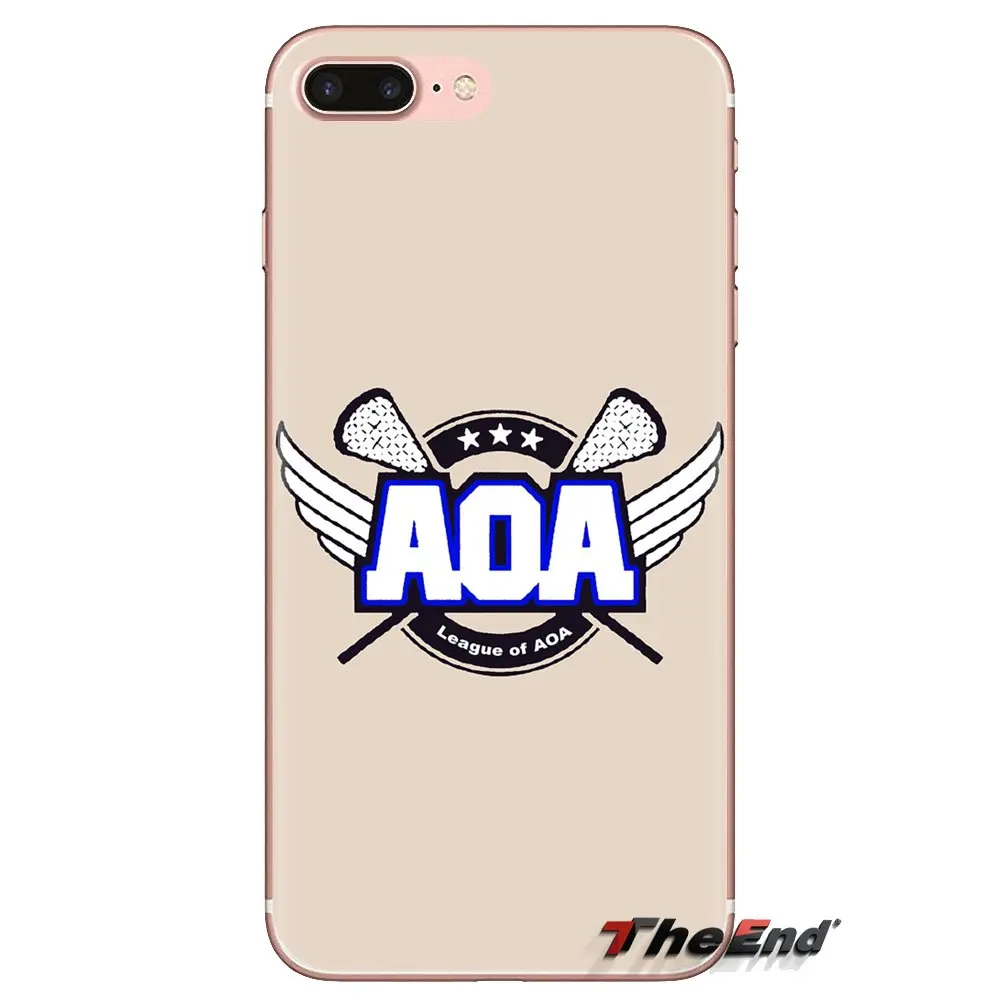 Силиконовый чехол для телефона AOA Ace of Angels с логотипом KPOP в Корейском стиле Samsung