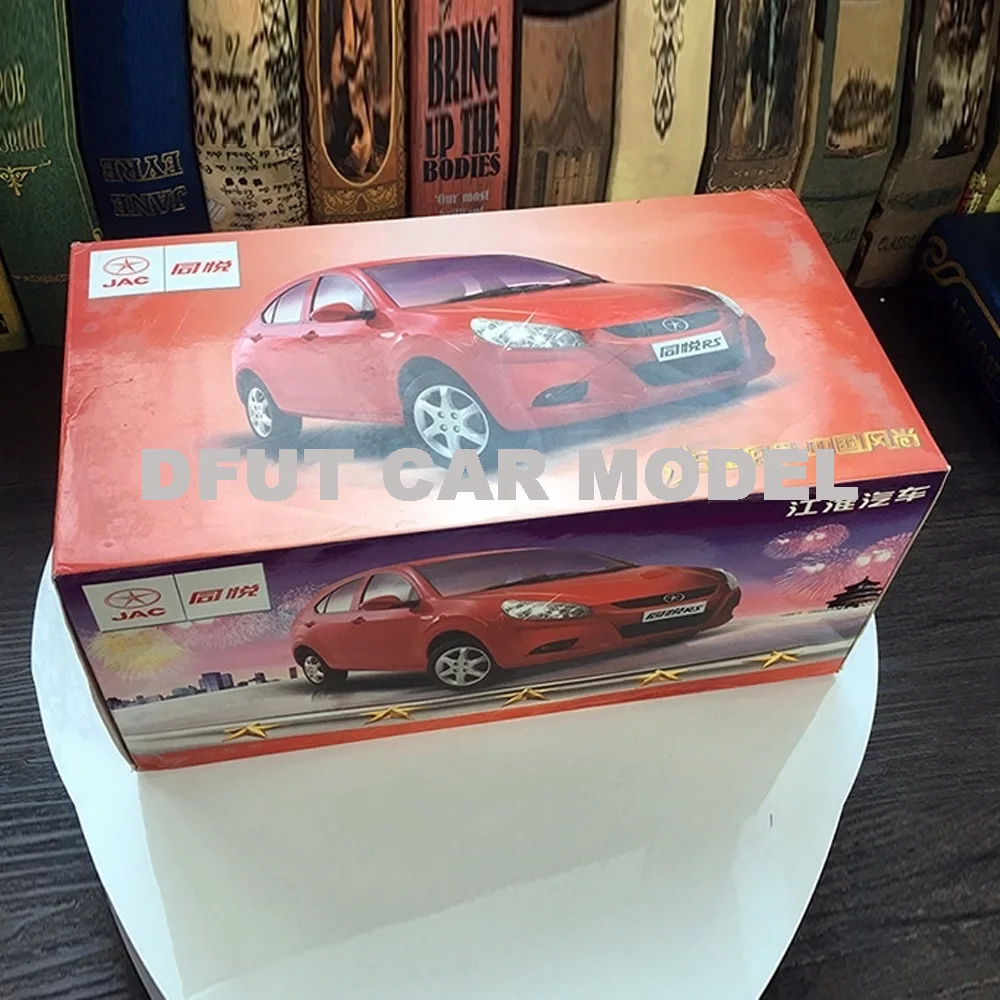 Литая машинка из сплава 1:18 модель JAC ограниченная серия цветная коробка упаковка