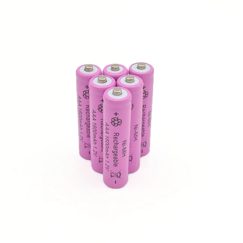 Dinto 4pcs/lot Ni-MH AAA 1600mAh 1.2V Rechargeable Battery for Toy Remote Control Flashlight Camera Clock | Электроника
