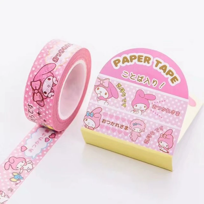 Милый Kawaii Melody Twins Star мультфильм декоративная клейкая лента васи лента DIY Скрапбукинг маскирующая лента для школы и офиса