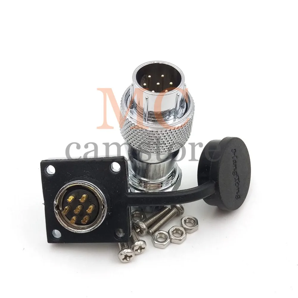 WS16 коннектор 7 контактный проектор и розетка водонепроницаемый