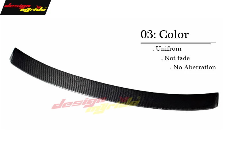 For Mercedes C-Class Sports W204 C204 S204 4-Doors Roof Top Spoiler Duckbill Wing Carbon Fiber AC-Style C180 C200 C250 2007-2014 |