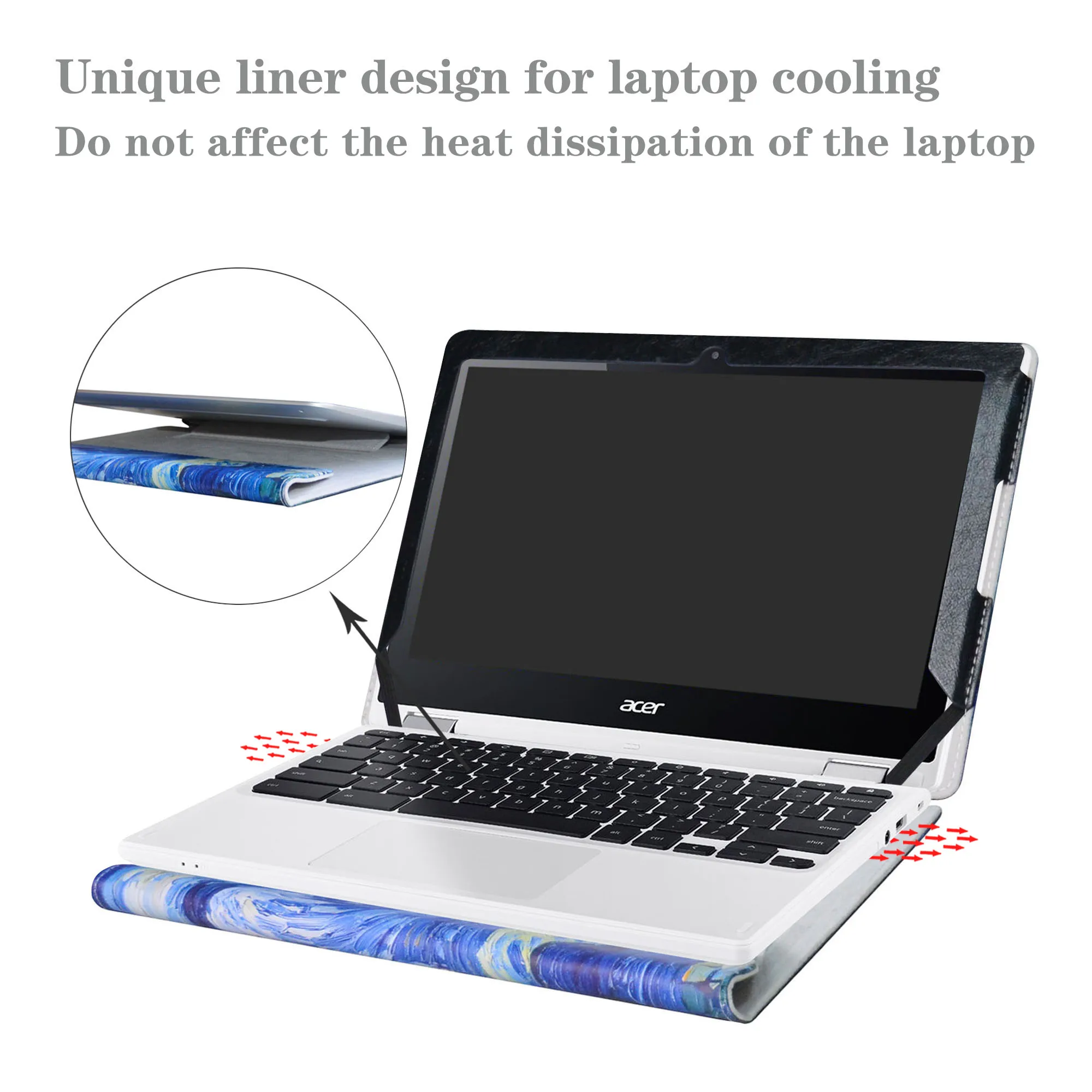 Чехол для ноутбука 11 6 дюйма Acer Chromebook R11 R CB5 132T C738T / CB3 131|Сумки и чехлы ноутбуков| |