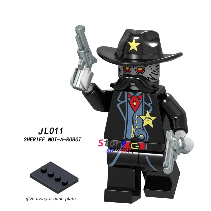 JL011 Один строительный конструктор из фильма 2 серии Emmet REX ultracatty Lucy batman Metalbeard сладкий хаос игрушки для детей - Цвет: JL011