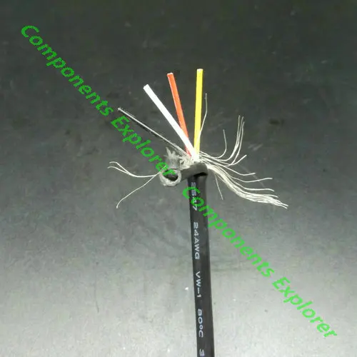 24AWG 4-жильный кабель UL2464 для HyperCube Evolution 5 м/лот. | Обустройство дома