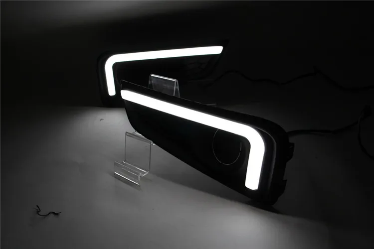 D_YL автомобильный Стайлинг светодиодный направлясветильник DRL для Honda City 2013 2014