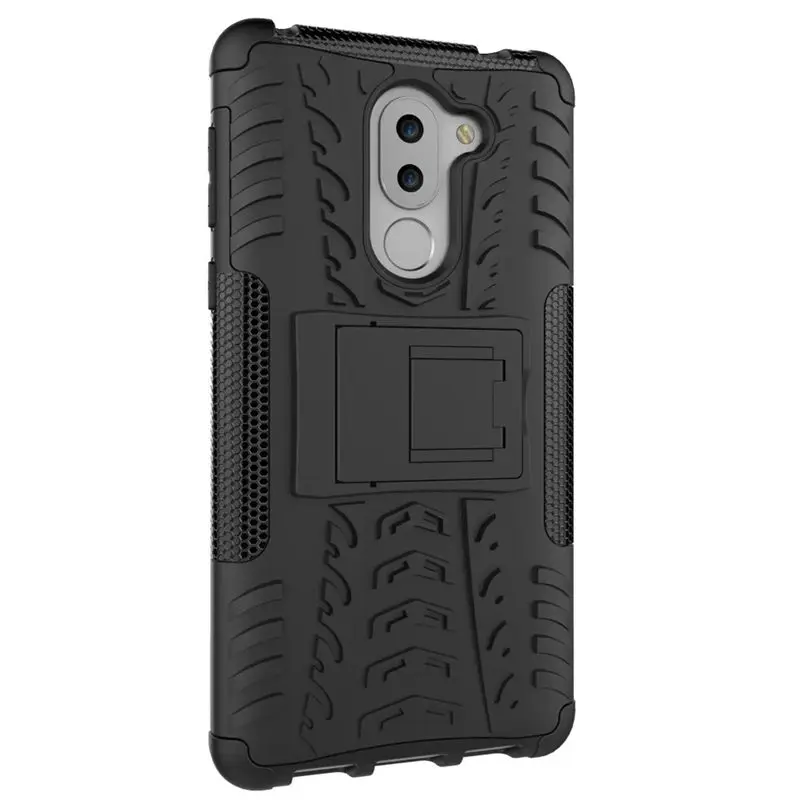 Чехол для Huawei Honor 6X X6 6 X BLN-L21 5 роскошный ТПУ и ПК двойная броня силиконовая задняя