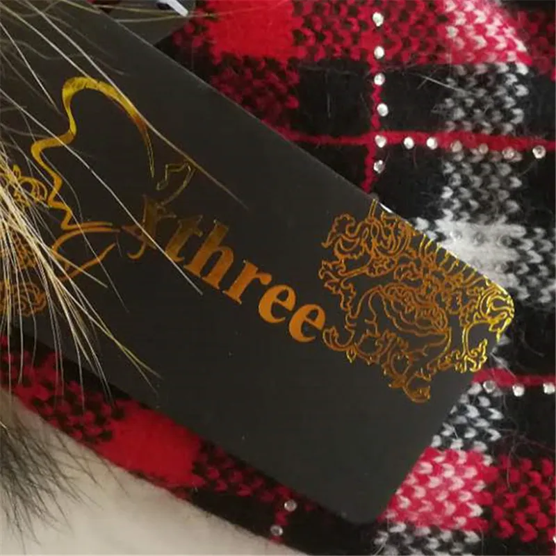 Xthree зимние вязаные шапочки шерстяные шапки для женщин из натурального меха норки