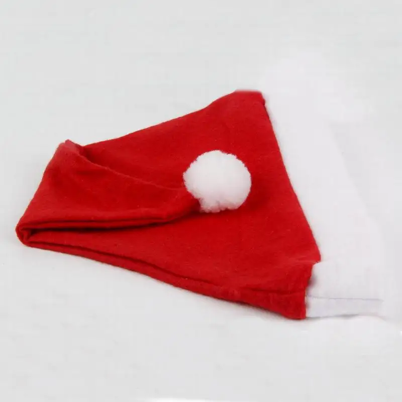 Wholesa 2000pcs New Christmas Supplies Cap Thick Ultra Soft Plush Santa Claus Holiday Hat Caus | Дом и сад