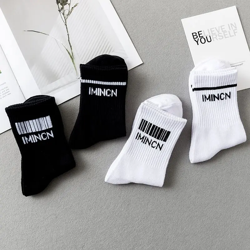 IMINCN 1 пара INS хлопковые брендовые новые качественные повседневные длинные