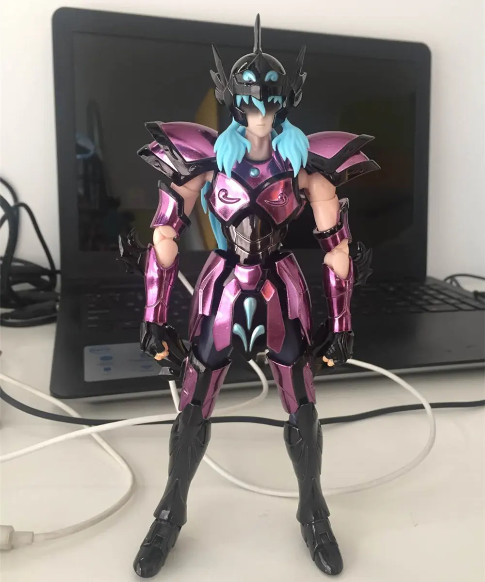 

ST S-Temple Saint Seiya Cloth Myth Specters EX Surplice black Pisces Aphrodite metal Cloth SS015