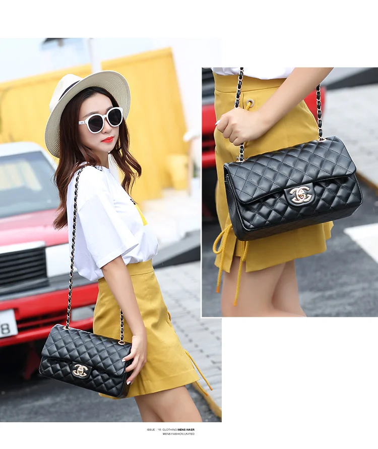Women Messenger Bags Fashion Mini Shell Shape Bag diamond Grid pattern Bag Women Shoulder Tote Bags