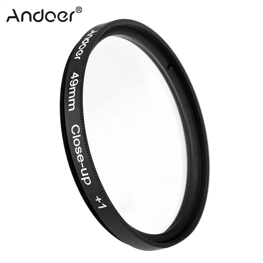 Макрофильтр Andoer 49 мм + 1 2 4 10 с мешком для Nikon Canon Sony DSLRs | Электроника