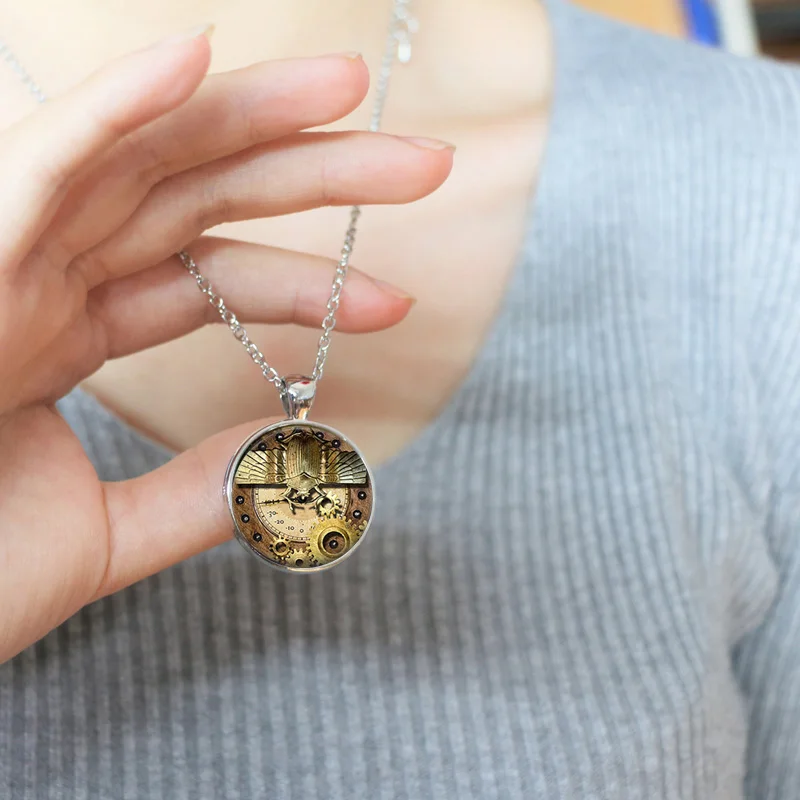 Женское Ожерелье с подвесками Goth массивное ювелирное изделие бахромой Модель 2016