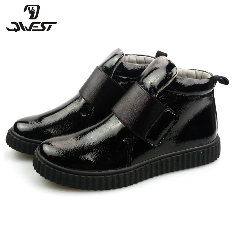 QWEST (от Фламинго) Осенняя крутая Высококачественная Яркая кожаная Нескользящая